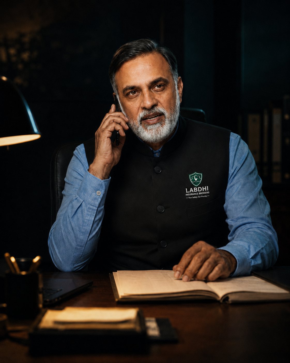 A Labdhi expert assisting a client